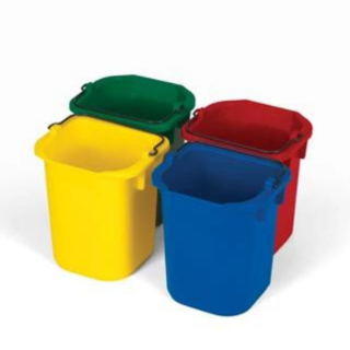 Image sur Ensemble de quatre seaux Rubbermaid