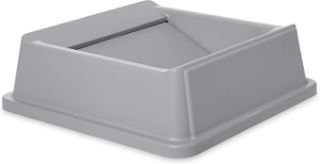 Image sur Couvercle basculant gris Rubbermaid 